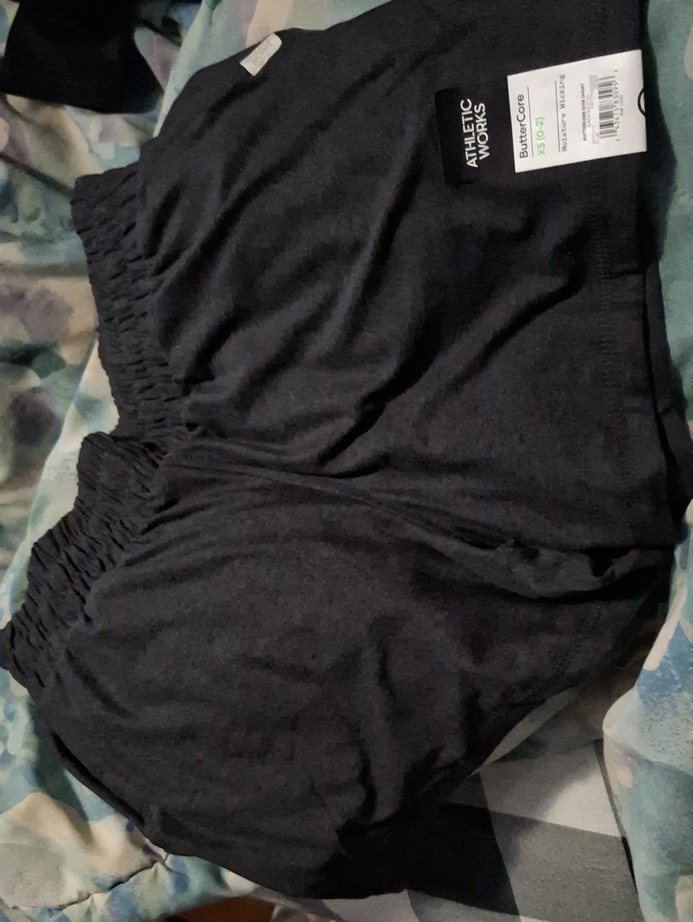 Athletic Works Women's Black Athletic Lounge Shorts